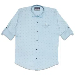 CAVIO Boys Regular Fit Conversational Printed Cotton Casual Shirt-picture-34