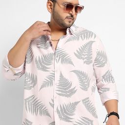 Instafab Plus Classic Opaque Printed Casual Shirt-picture-37