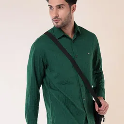 Beyoung Classic Textured Opaque Cotton Casual Shirt-picture-41