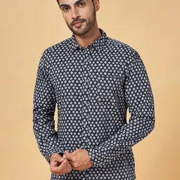 BYFORD by Pantaloons Slim Fit Floral Printed Cotton Casual Shirt-image-88