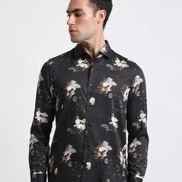THE BEAR HOUSE Floral Printed Pure Cotton Shirt-picture-21