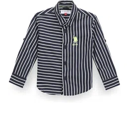 U.S. Polo Assn. Kids Boys Classic Striped Casual Shirt-picture-24