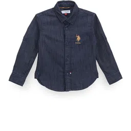 U.S. Polo Assn. Kids Boys Classic Opaque Striped Casual Shirt-picture-32