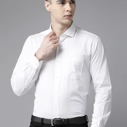 Park Avenue Men Pure Cotton Slim Fit Printed Formal Shirt-picture-32