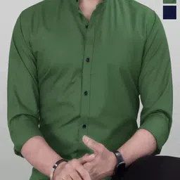 Tanip Men Sheer Casual Shirt-image-59