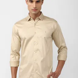 van heusen V Dot Slim Fit Spread Collar Opaque Casual Shirt-picture-34