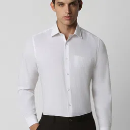 Van Heusen Textured Formal Regular Fit Shirt image 1