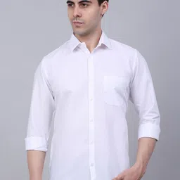 JAINISH Men White Classic Casual Shirt-image-53