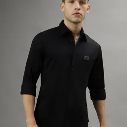 Iconic Spread Collar Slim Fit Casual Shirt-picture-29