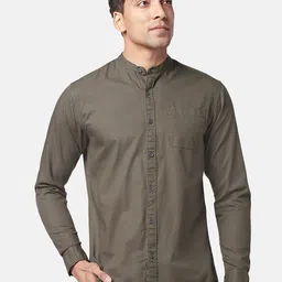 BYFORD by Pantaloons Men Slim Fit Cotton Casual Shirt-picture-23