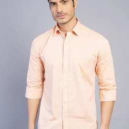 JADE BLUE Slim Fit Cotton Casual Shirt-picture-25