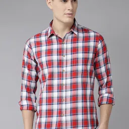 Pepe Jeans Tartan Checks Pure Cotton Casual Shirt-image-75
