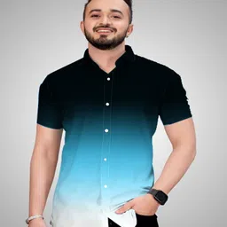 Bought First Premium Regular Fit Faded Spread Collar Casual Shirt-image-26