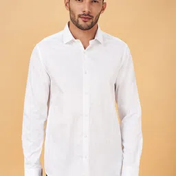 BYFORD by Pantaloons Slim Fit Floral Printed Cotton Formal Shirt-picture-31