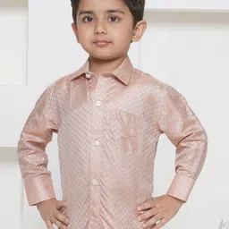 Sethukrishna Boys Printed Spread Collar Casual Shirt-image-12
