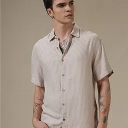 WROGN Spread Collar Short Sleeves Casual Shirt image 1