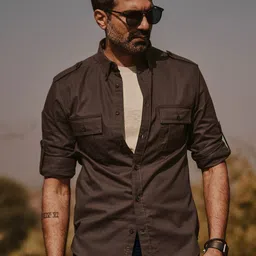 Andamen Premium Cotton Slim Fit Casual Shirt-image-11