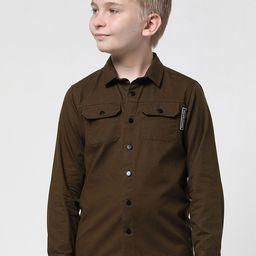 Jack & Jones Junior Boys Chest Pocket Detail Pure Cotton Casual Shirt-picture-34