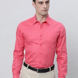 THE SOUL PATROL Spread Collar Pure Cotton Formal Shirt-image-69
