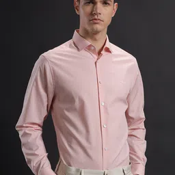Aldeno Comfort Spread Collar Long Sleeves Cotton Formal Shirt-image-1