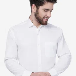 JADE BLUE Regular Fit Pure Cotton Formal Shirt-picture-10