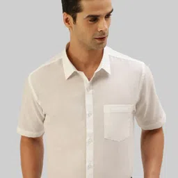 Ramraj Short Sleeves Pure Cotton Formal Shirt-picture-22
