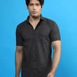 INDIAN THREADS India Slim Slim Fit Pinstripes Casual Shirt image 1