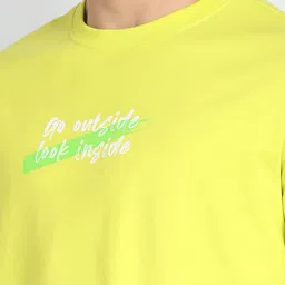 Flying Machine Typography Printed Pure Cotton T-shirt image 2