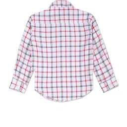 U.S. Polo Assn. Kids Boys Long Sleeves Patch Pocket Checked Casual Cotton Shirt image 2