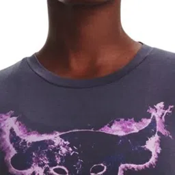 UNDER ARMOUR UA Project Rock Disrupt Bull Short Sleeves T-Shirt image 2