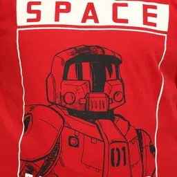 V-Mart Boys Graphic Printed Cotton T-shirt image 3