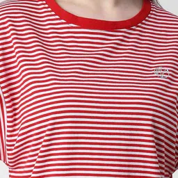 Pepe Jeans Striped Extended Sleeves Cotton T-shirt image 3