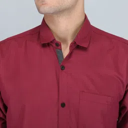 FUBAR Slim Fit Spread Collar Long Sleeves Casual Shirt image 2