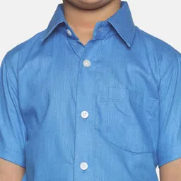 Sethukrishna Boys Shirt Collar Cotton Casual Shirt image 2