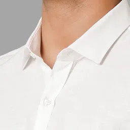 Ramraj New Spread Collar Short Sleeves Formal Shirt image 5