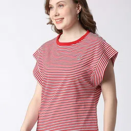 Pepe Jeans Striped Extended Sleeves Cotton T-shirt image 5
