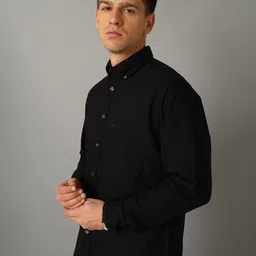 Aldeno Comfort Button Down Collar Opaque Pure Cotton Casual Shirt image 3