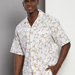 Tommy Hilfiger Floral Printed Twill Weave Pure Cotton Casual Shirt image 4