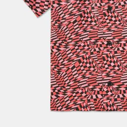 R&B Boys Abstract Printed Cotton Casual Shirt image 3