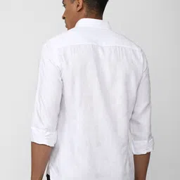 van heusen V Dot Self Design Pure Cotton Slim Fit Casual Shirt image 4