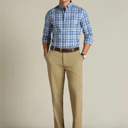 Dockers Men Checked Classic Fit Shirt image 5