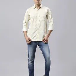 Klub Fox Men Abstract Printed Spread Collar Casual Shirt image 3