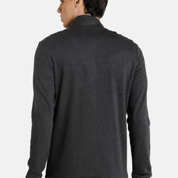 Puma Men Slim Fit Solid Brand Logo Sweatshirt image 2