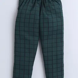 BAESD Boys Checked Clothing Set With Bow & Suspender Belt image 2