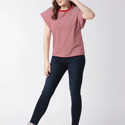 Pepe Jeans Striped Extended Sleeves Cotton T-shirt image 4