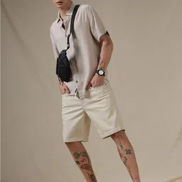 WROGN Spread Collar Short Sleeves Casual Shirt image 5