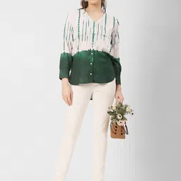 Moomaya Abstract Printed Casual Tops image 5