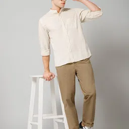 Cantabil Comfort Band Collar Cotton Casual Shirt image 2