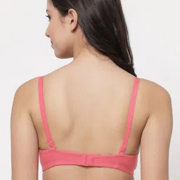 Docare Pack Of 3 Lightly Padded Full Coverage Cotton T-shirt Bra With All Day Comfort image 2