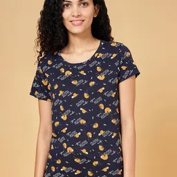 Dreamz by Pantaloons Printed Cotton Lounge T-Shirts-picture-10